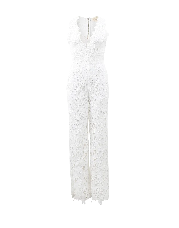 Lace Combo Jumpsuit