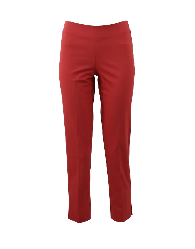 Cotton Side Zip Pant