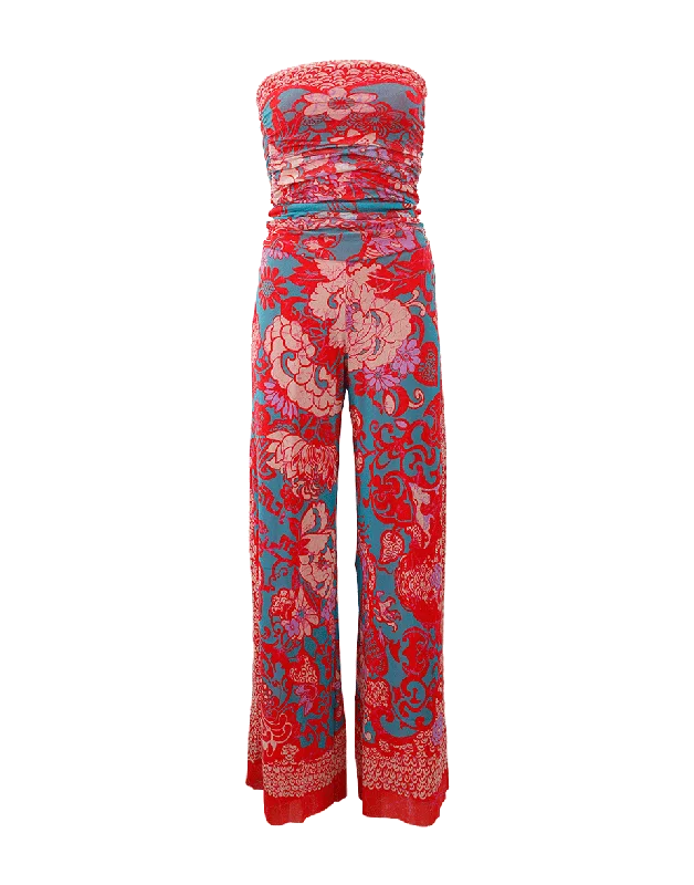 Dragon Print Jumpsuit