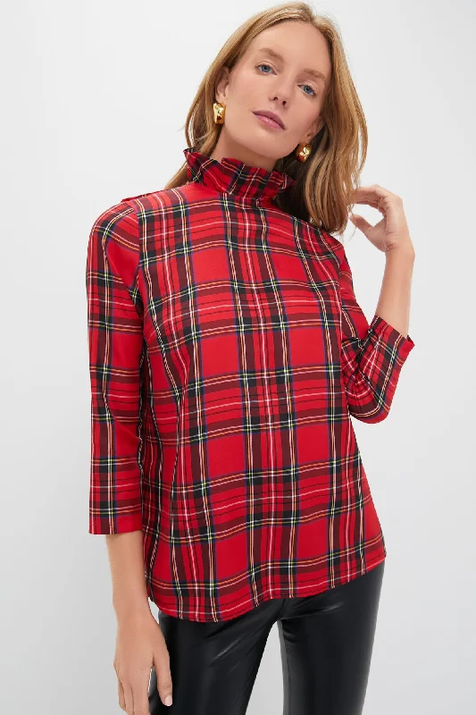 Royal Stewart Tartan Faye Blouse