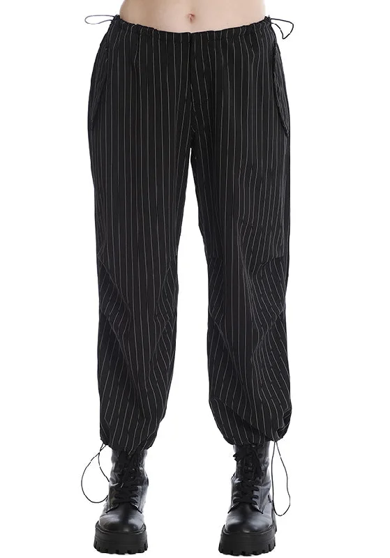 Raven Pinstripe | PANTS