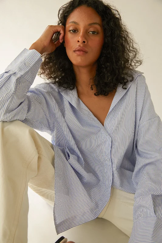 OVERSIZED BUTTON-UP SHIRT