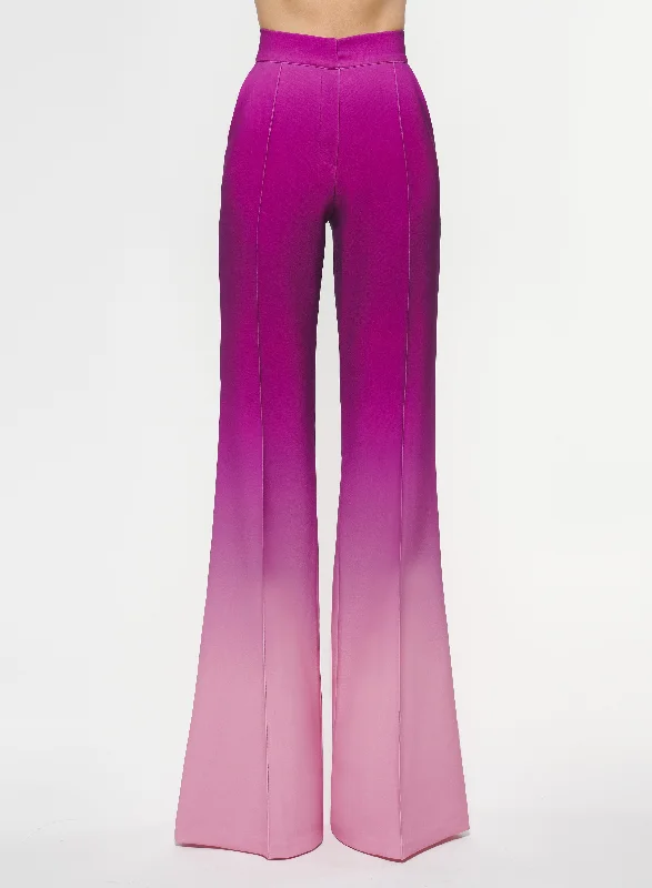 Gradient Flared Pants