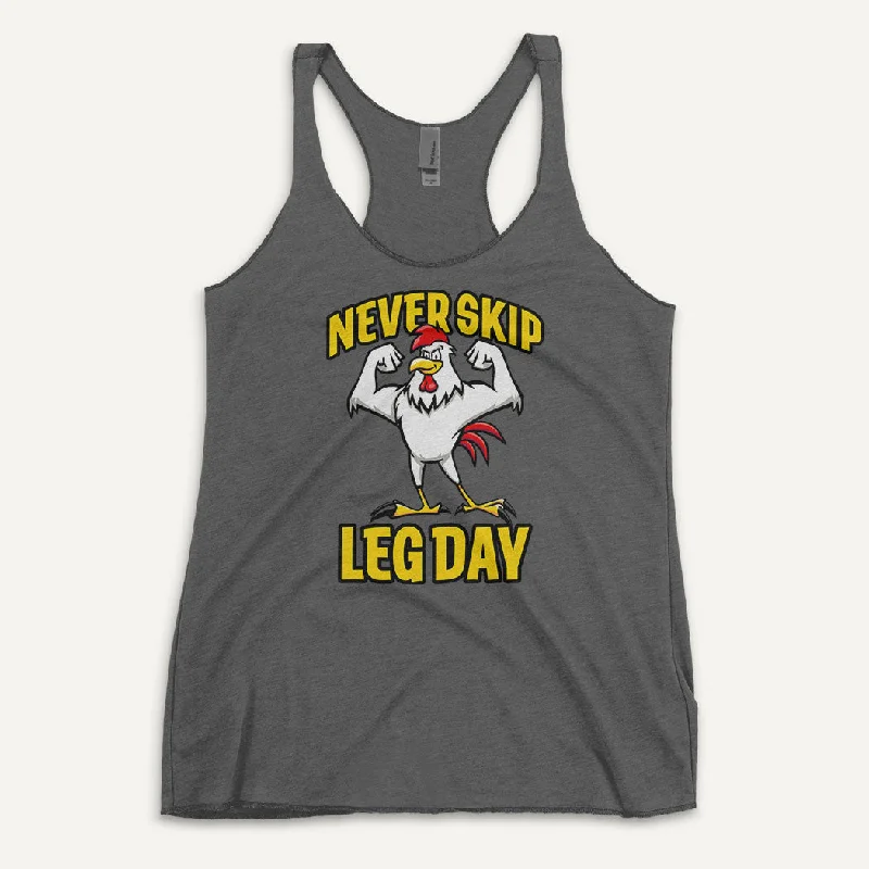 Never Skip Leg Day Women’s Tank Top