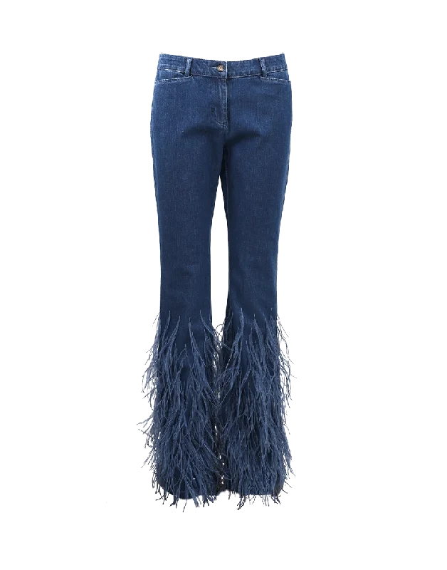 Ostrich Flare Jean