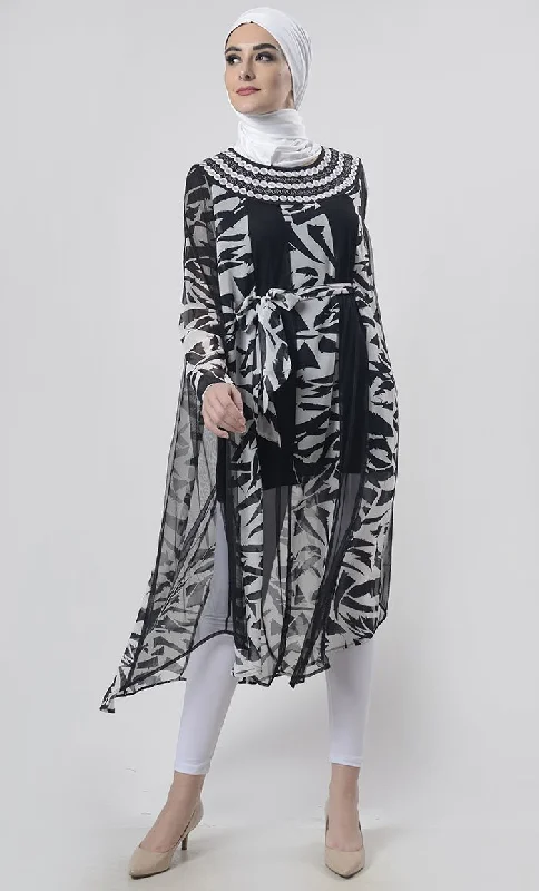 Lightweight Georgette Printed Long Tunic