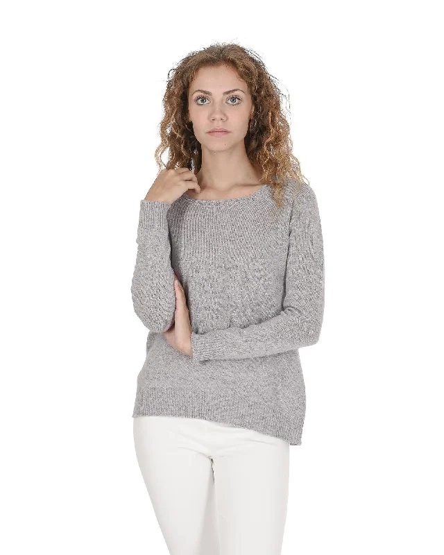 Cashmere Square Neck Sweater - S